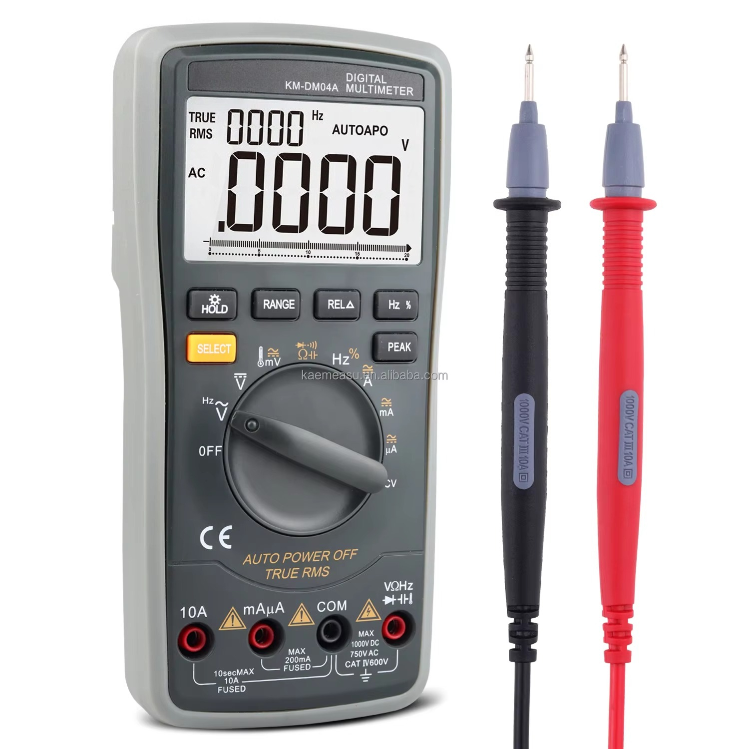 04A المشبك متر التيار المتناوب - مراجعة Multimeter Digital وسعره