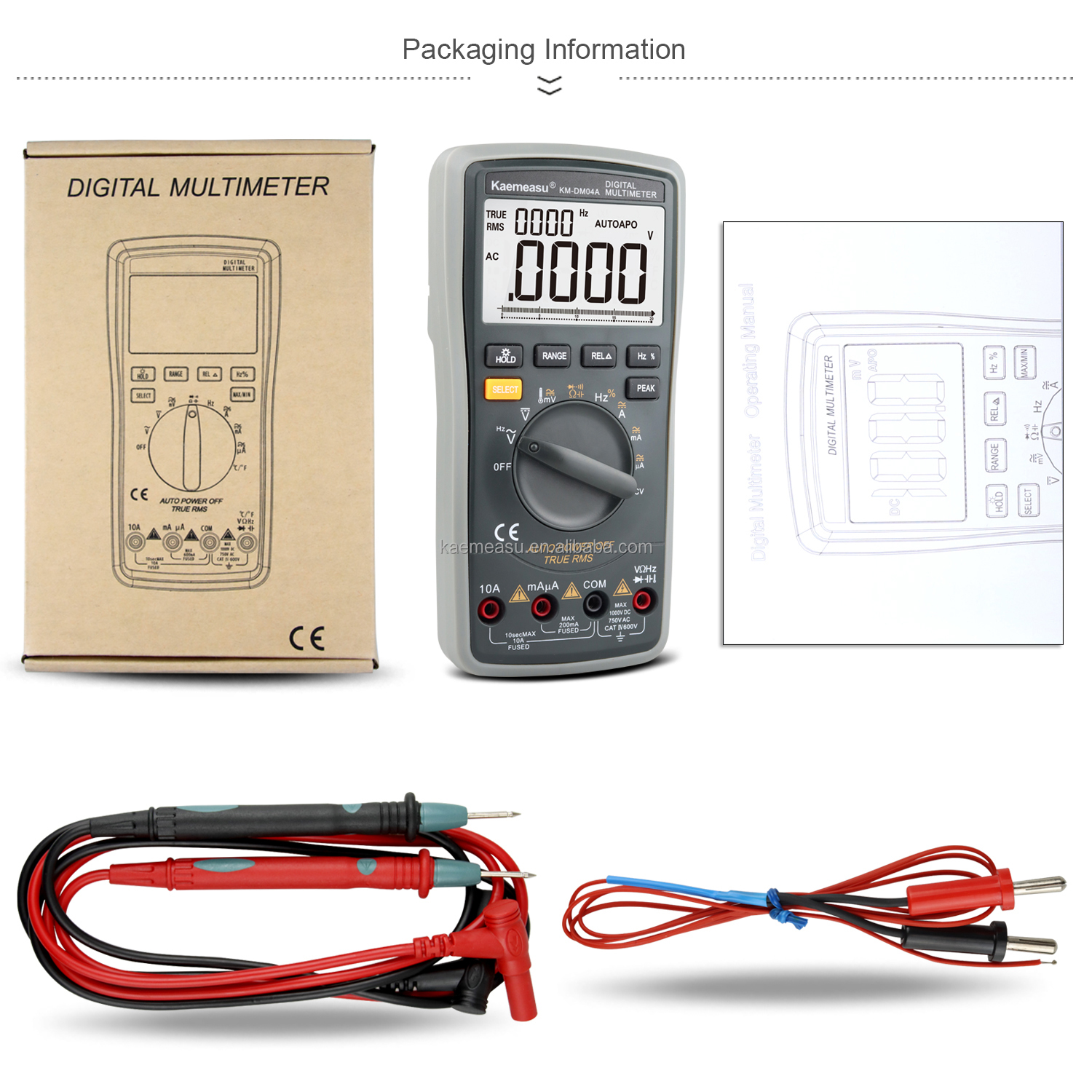 04A المشبك متر التيار المتناوب - مراجعة Multimeter Digital وسعره
