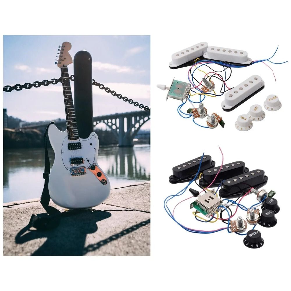 مفتاح 5 اتجاهات للاختيار بين ل - مراجعة Diy Electric Guitar Electronics وسعره