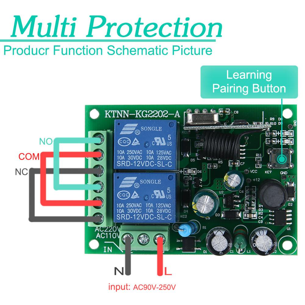 433 ميجا هرتز العالمي لاسلكي ل - مراجعة Rf 433Mhz Module وسعره