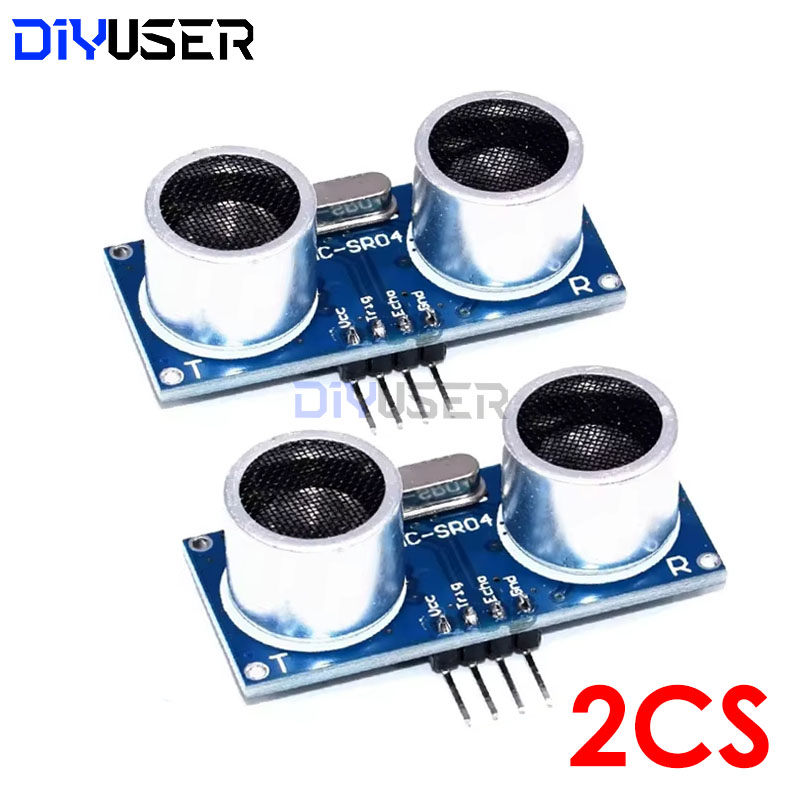 وحدة استشعار المسافة بالموجات  - مراجعة Ultrasonic Sensor Hc وسعره