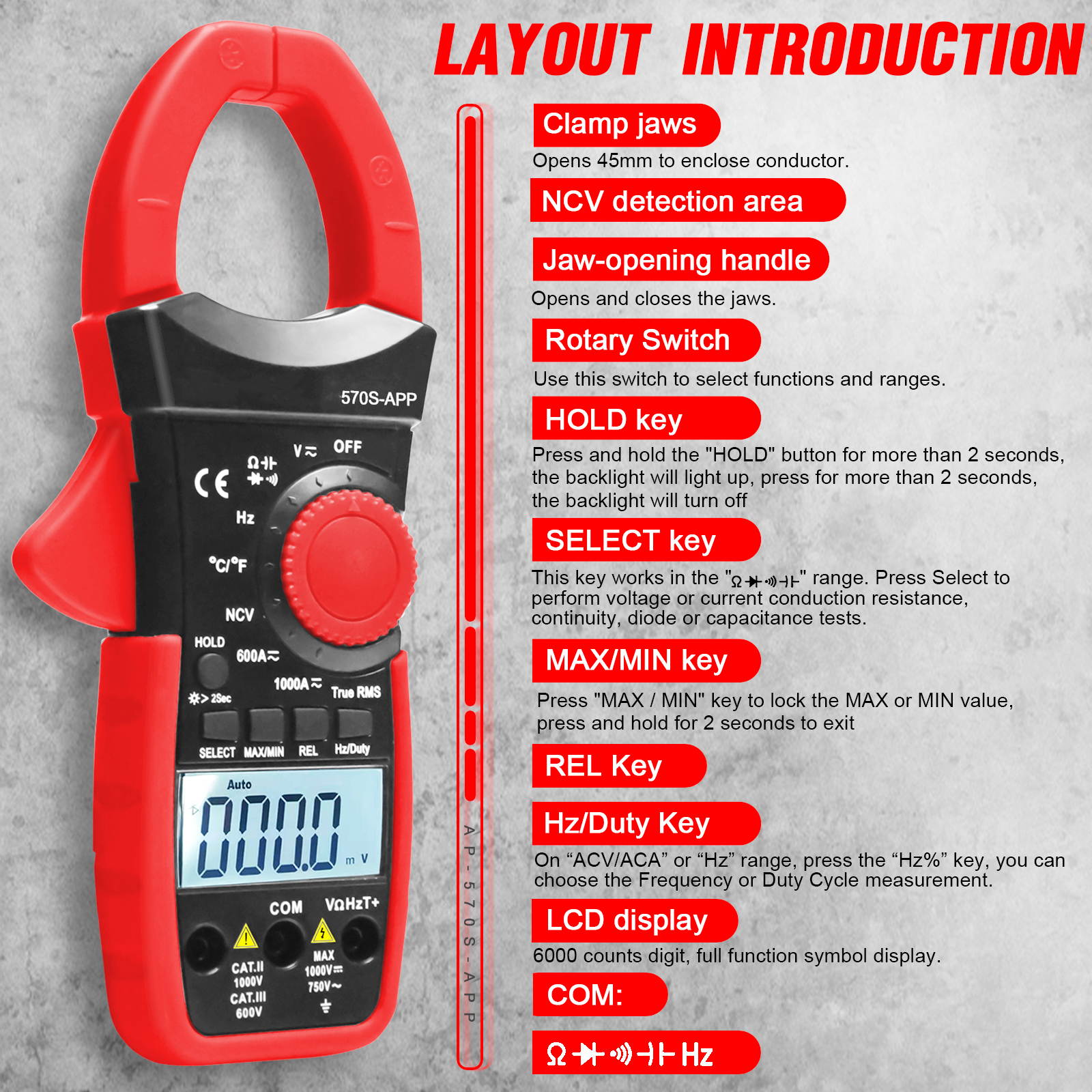 HP-570S-APP مقياس متعدد محمول  - مراجعة Multimeter Digital وسعره