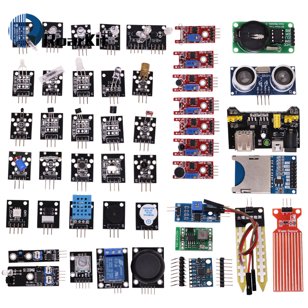 وحدات مستشعرات لاردوينو ، مجمو - مراجعة Arduino Uno Starter Kit وسعره