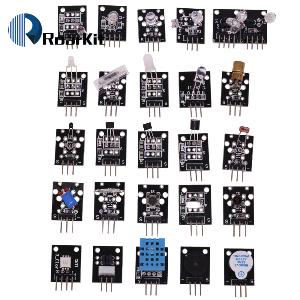 وحدات مستشعرات لاردوينو ، مجمو - مراجعة Arduino Uno Starter Kit وسعره