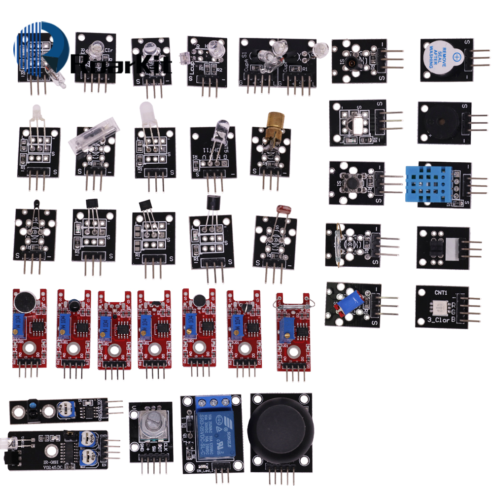 وحدات مستشعرات لاردوينو ، مجمو - مراجعة Arduino Uno Starter Kit وسعره