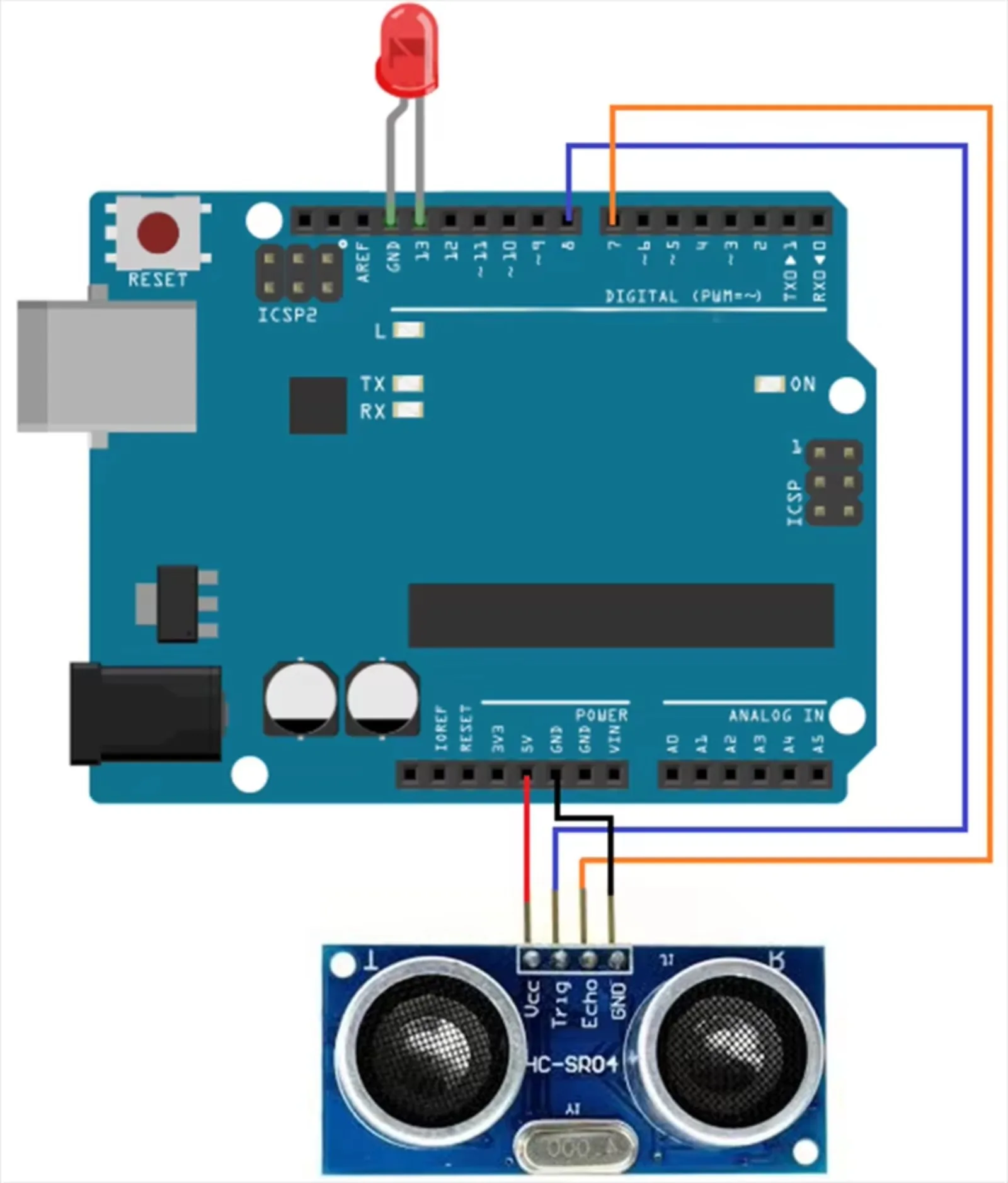 مجموعة مستشعر الموجات فوق الصو - مراجعة Ultrasonic Sensor Hc وسعره