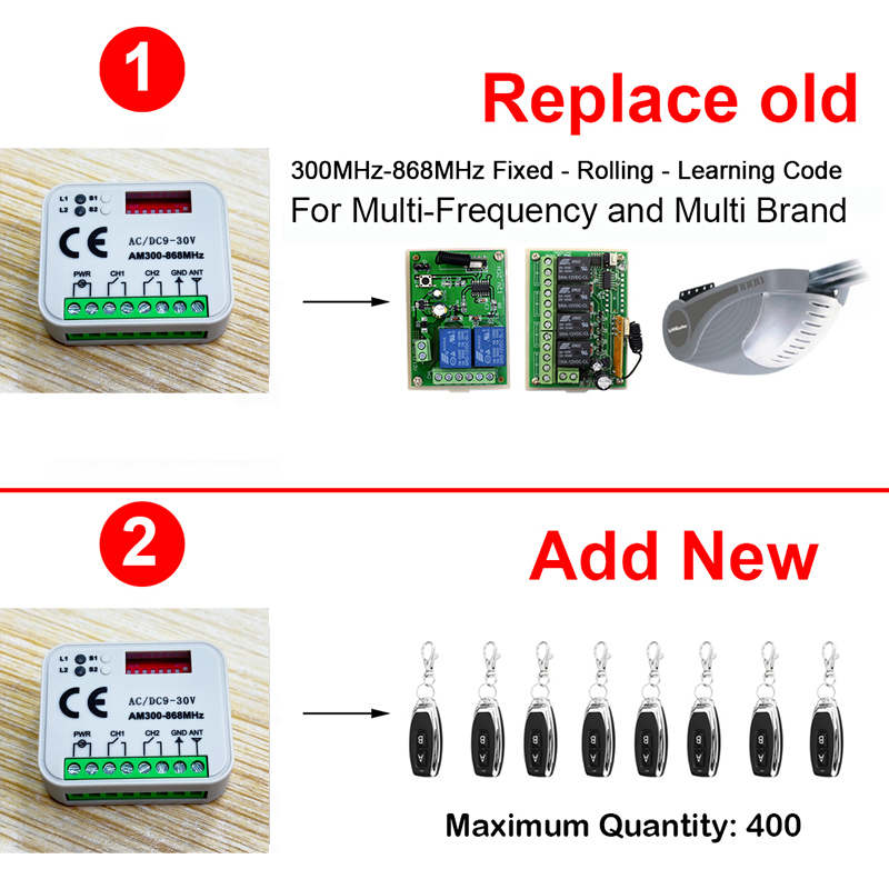 1-20 قطعة جهاز استقبال للتحكم  - مراجعة Rf 433Mhz Module وسعره