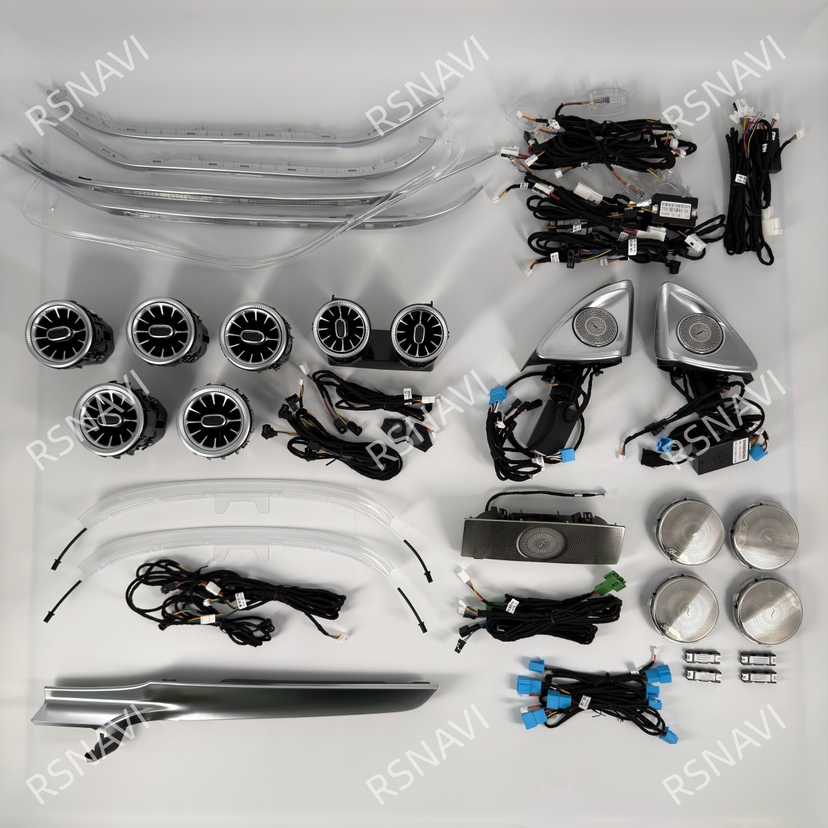طقم إضاءة محيطية LED بـ64 لونً - مراجعة Led Assortment Kit وسعره