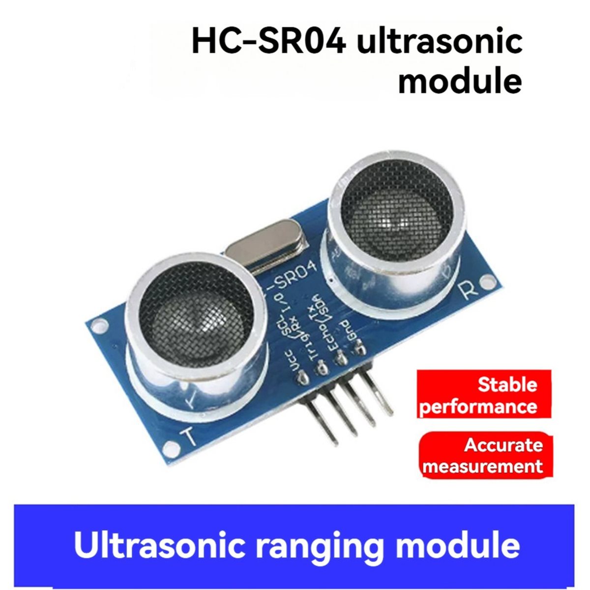 6 قطع من وحدة استشعار المسافة  - مراجعة Ultrasonic Sensor Hc وسعره