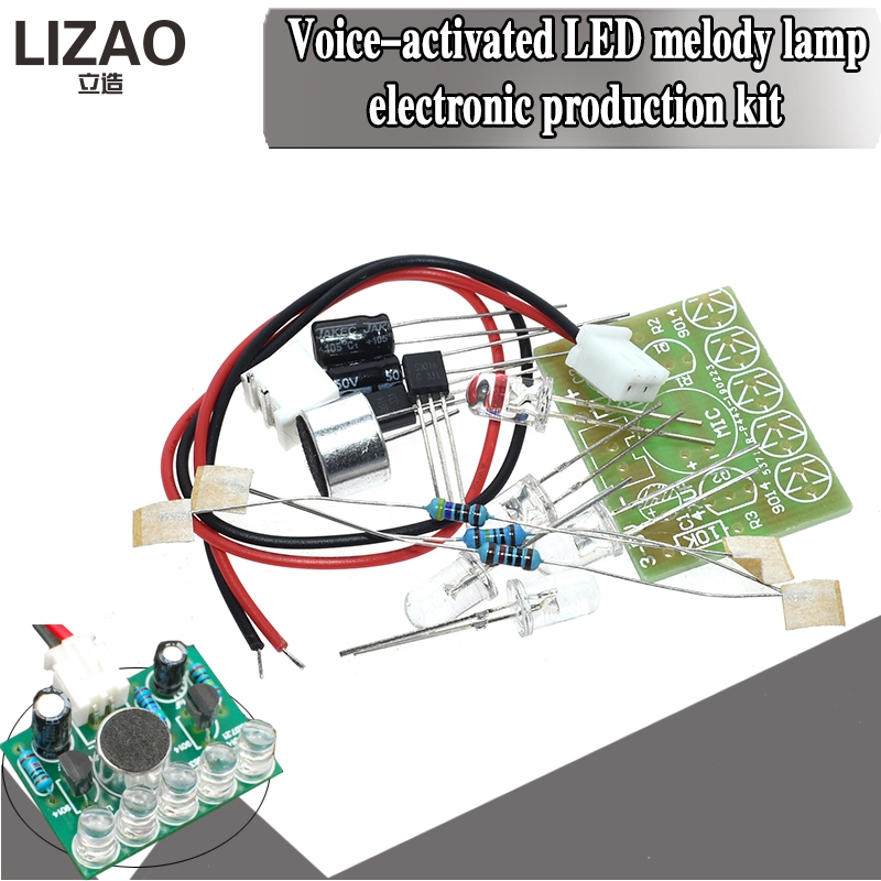 مصباح LED ذكي للتحكم الصوتي من - مراجعة Interesting Diy Electronics Projects وسعره