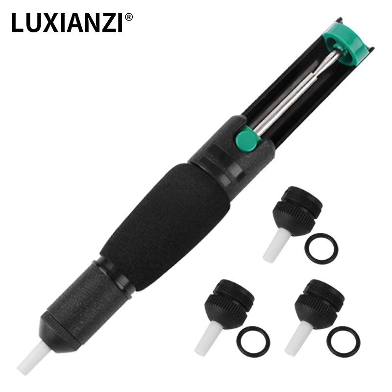LUXIANZI حلقة مزدوجة إزالة لحا - مراجعة Desoldering Pump Solder وسعره