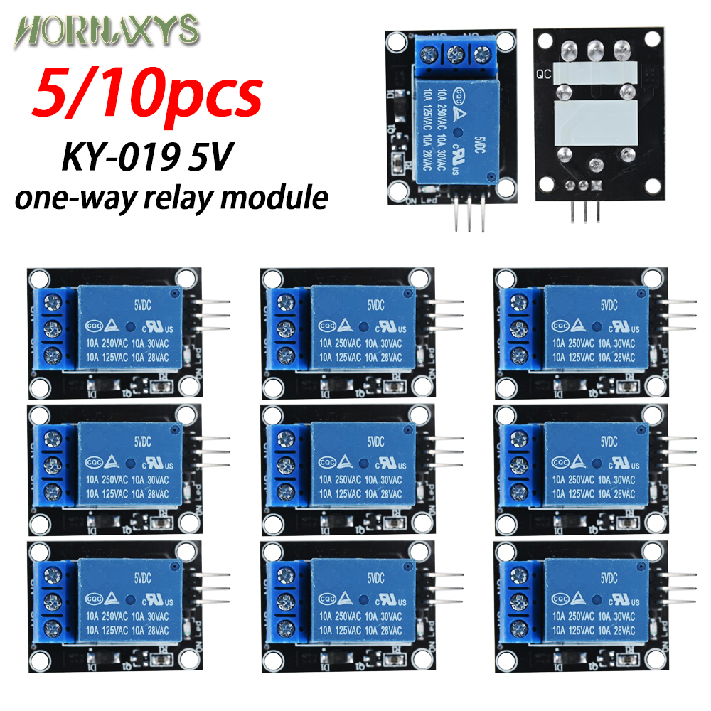 10/5 قطعة 5 فولت 1 قناة وحدة ا - مراجعة Relay Module 5V وسعره
