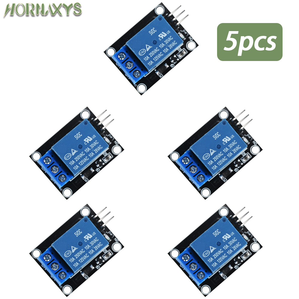 10/5 قطعة 5 فولت 1 قناة وحدة ا - مراجعة Relay Module 5V وسعره