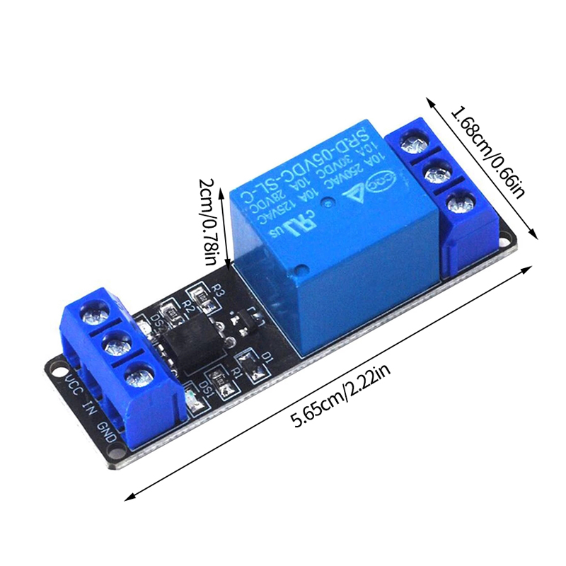 وحدة ترحيل كهرومغناطيسية ، مشغ - مراجعة Relay Module 5V وسعره