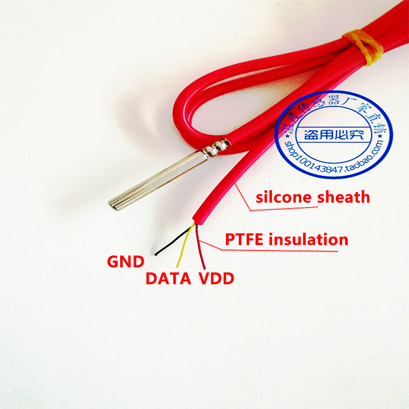 DS18B20 مستشعر درجة الحرارة ال - مراجعة Ds18B20 Temperature Sensor وسعره